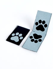 Little Blue Paw Geweven Label