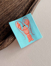 Lobster | Geweven naailabel