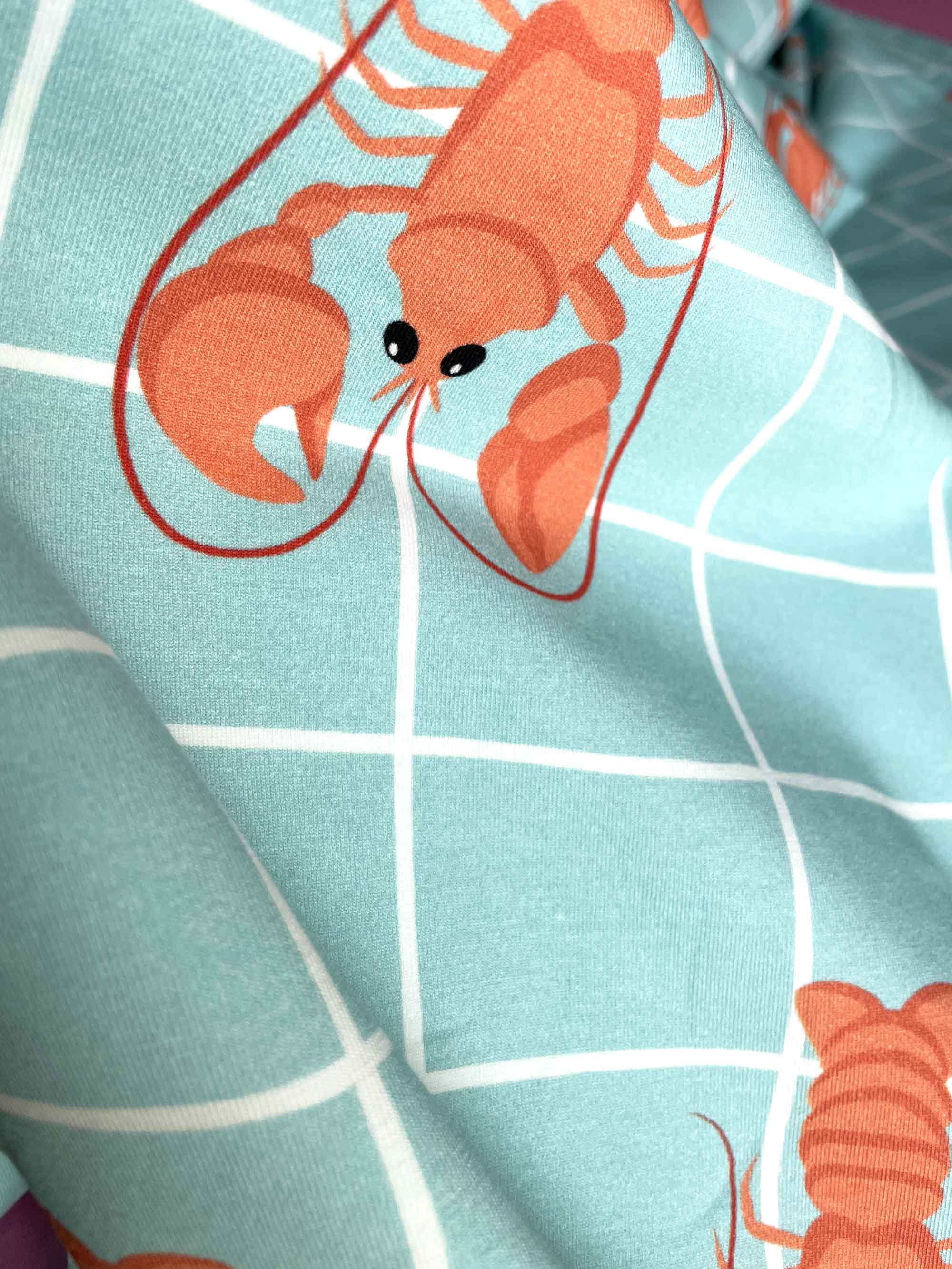 60cm Coupon B-keuze Lobster Lagoon Tricot