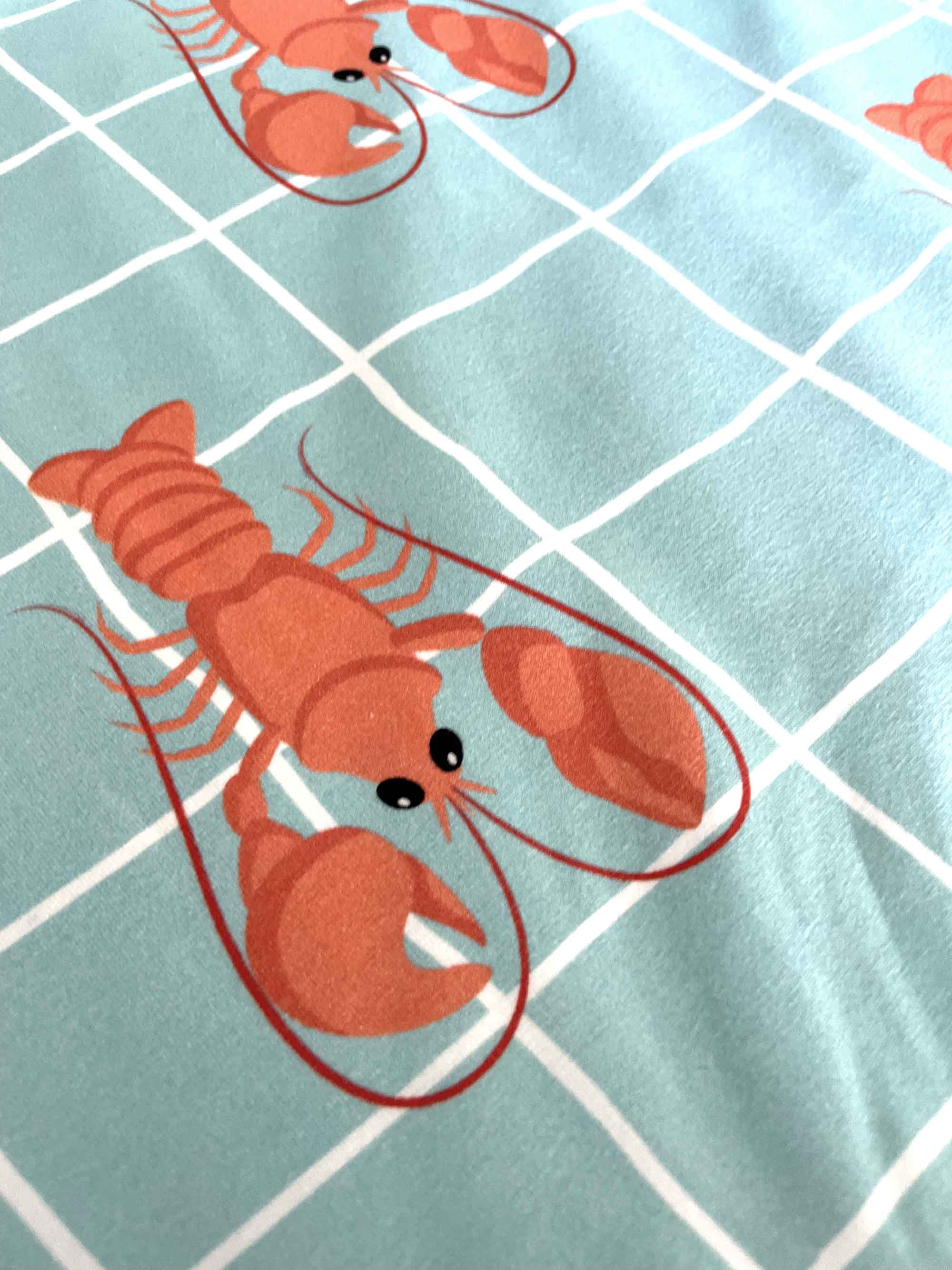 60cm Coupon B-keuze Lobster Lagoon Tricot