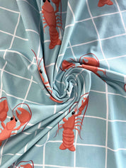 60cm Coupon B-keuze Lobster Lagoon Tricot