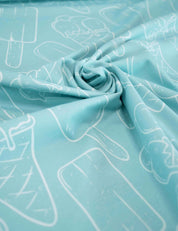 Melty Days Blue | Tricot | 170cm breed