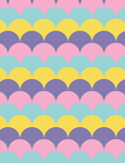 Mermaid Scoops  - Summer Lovin' | 170cm breed | French Terry