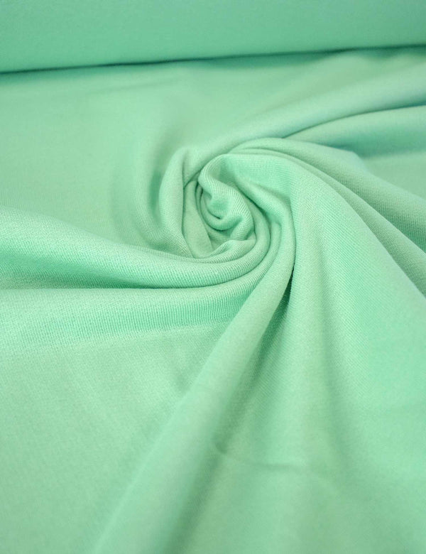 Mint Vibe | 100% Katoen French Terry | 180cm breed
