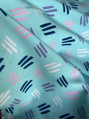 Minty Brush - Spring Tides | 140cm breed | Viscose