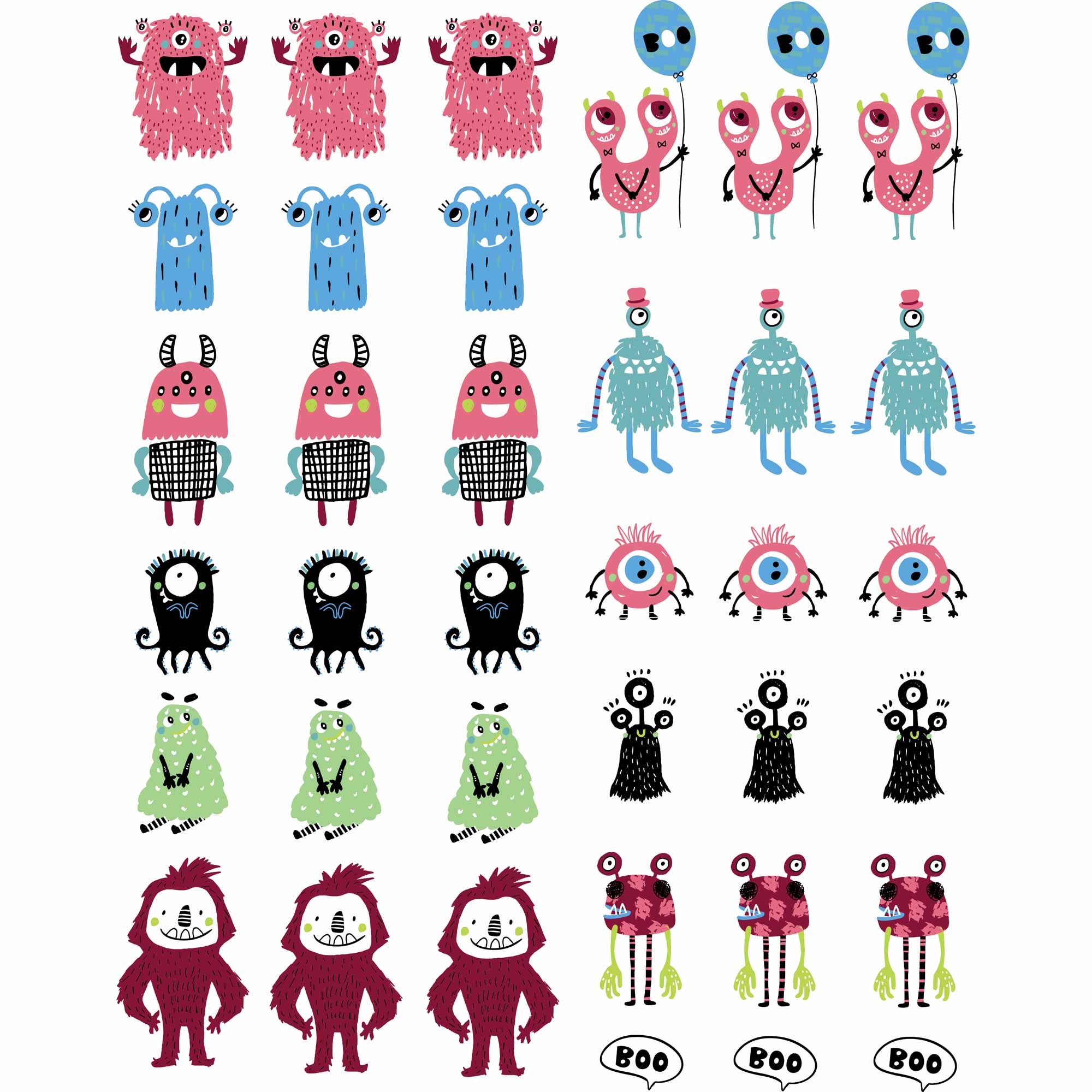 Monsters -  Fabric Frenzy