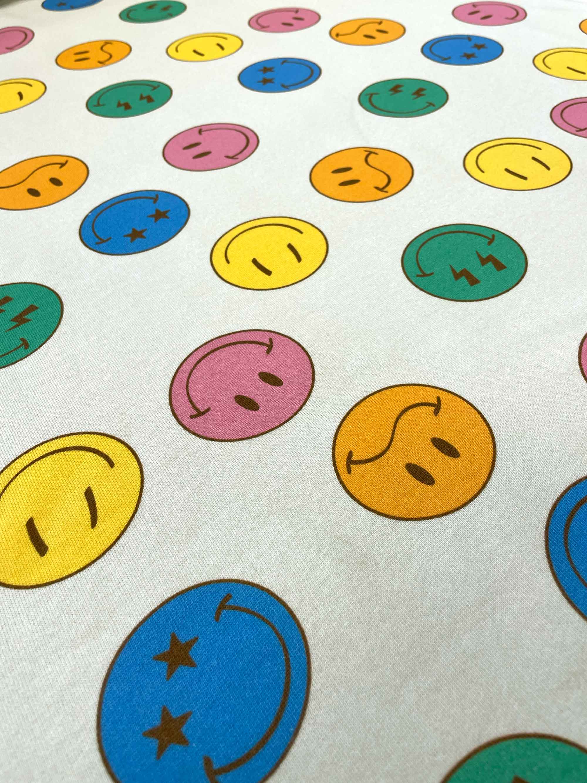 90cm Coupon Mood Makers 100% Katoen French Terry
