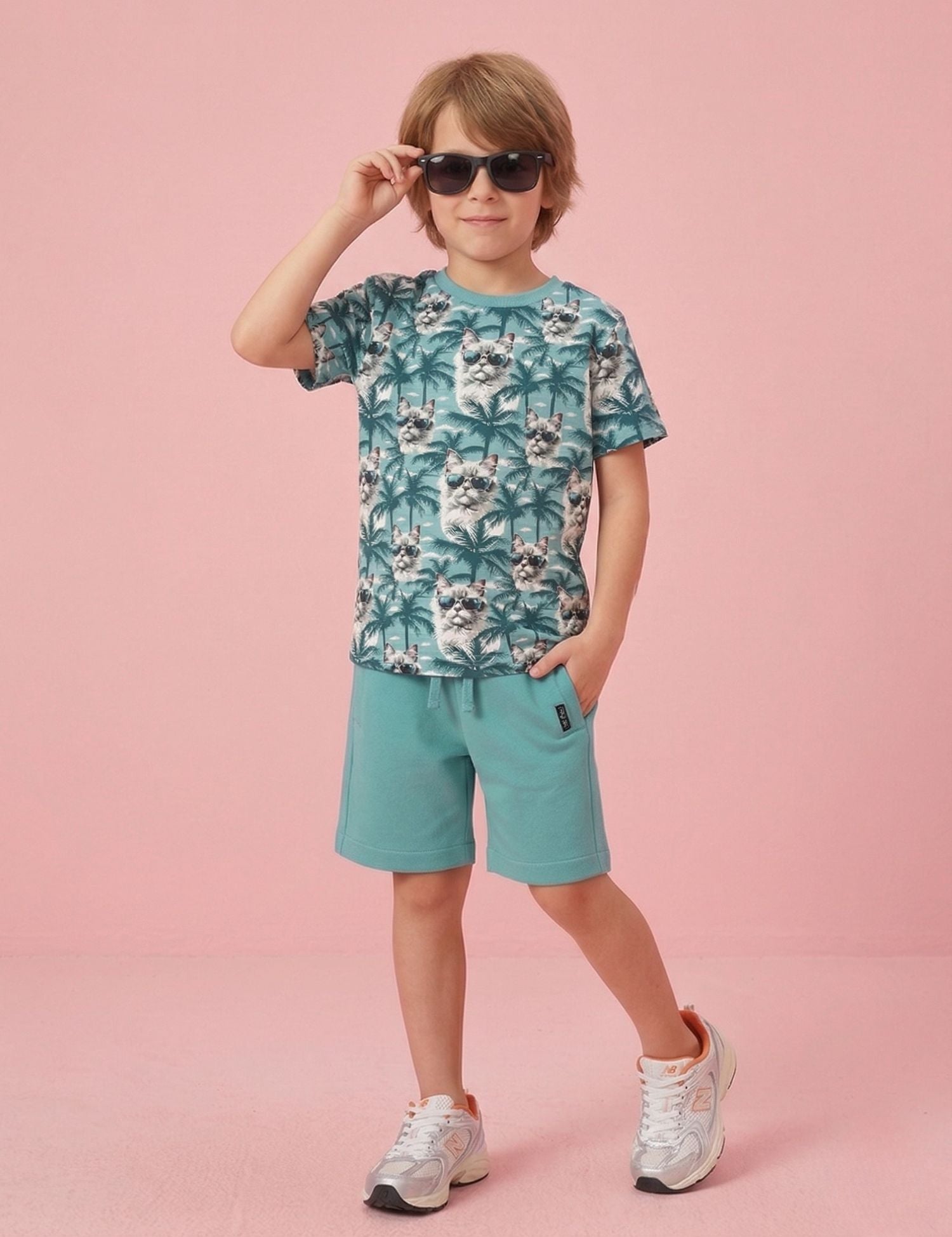 Cool Cats Mint Vibes | Trikot | 170 cm breit