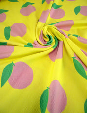 Peach Please | Rib tricot | 125cm breed