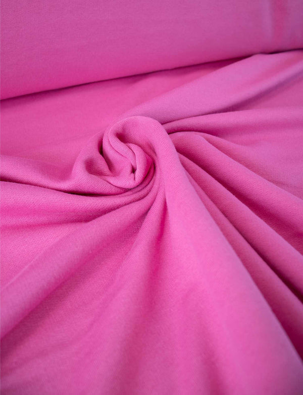 Pink Punch | 100% Katoen French Terry | 180cm breed