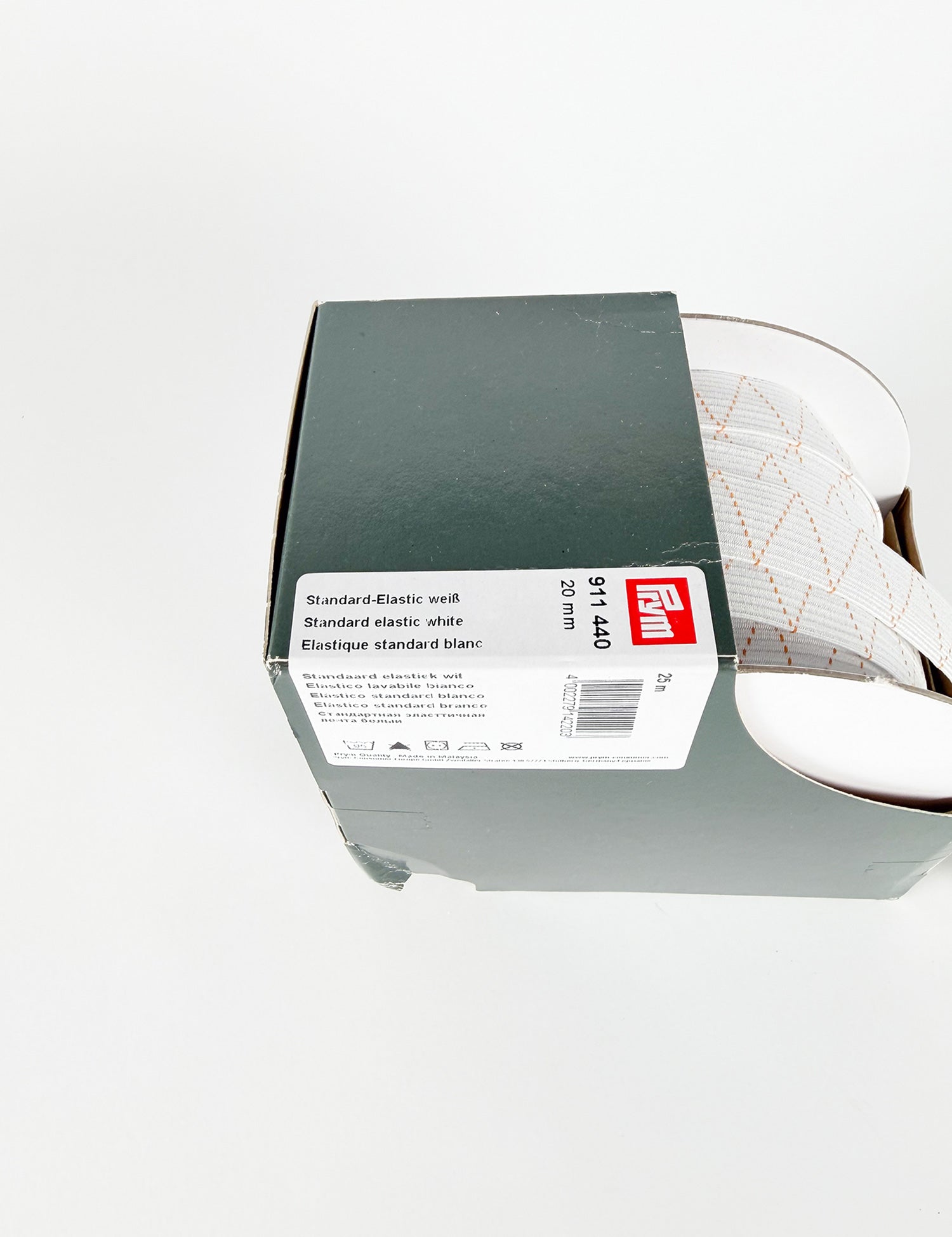 Prym standaardelastiek wit 20 mm