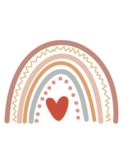 Rainbow 1 - Boho Rainbow - Kleding Transfer