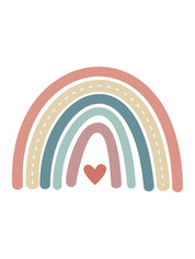 Rainbow 2 - Boho Rainbow - Kleding Transfer