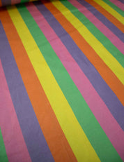 Retro Parade | Katoen twill stretch