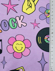 Rock the Night Lilalicious | French Terry | 170 cm breed