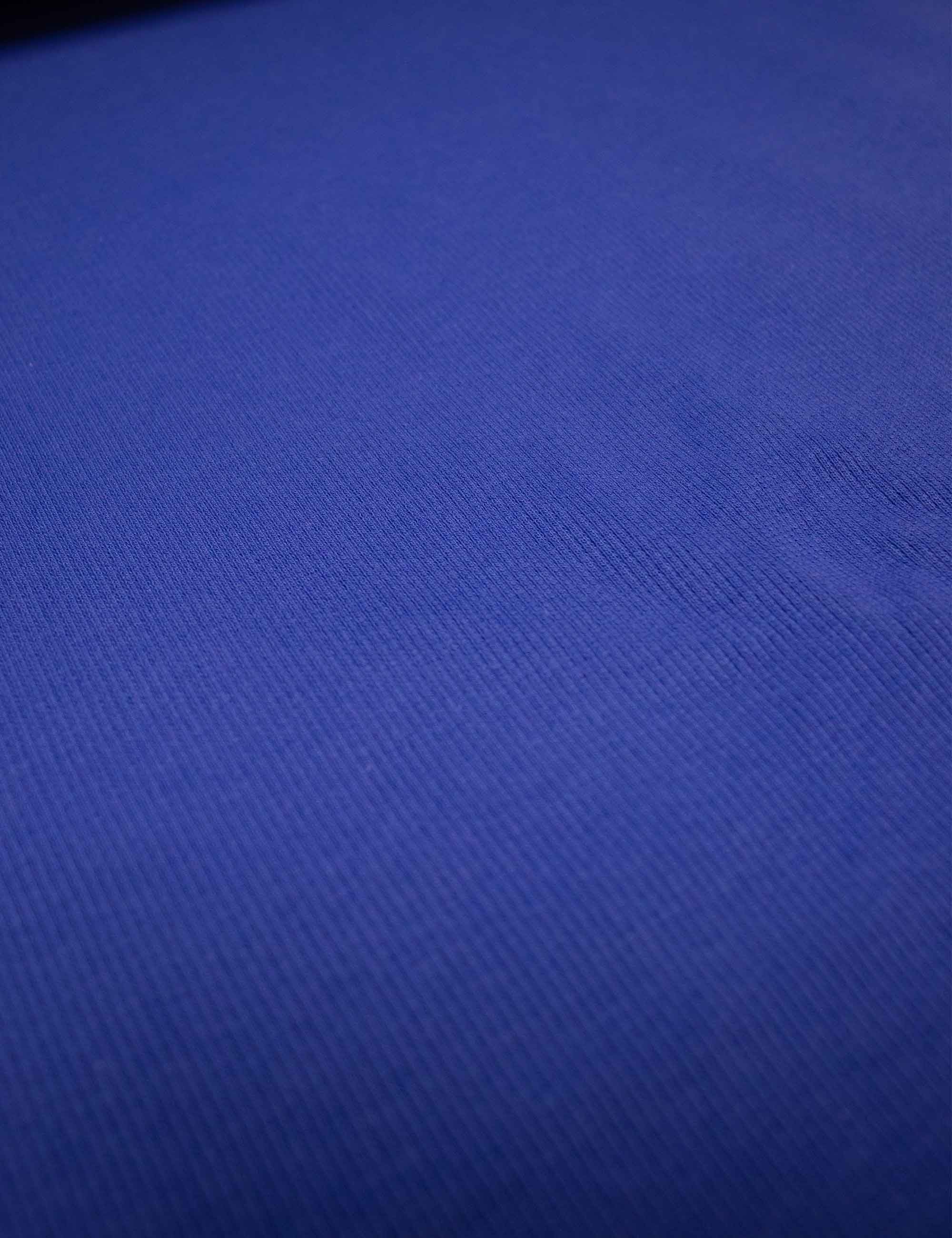 Royal Blue | 2x1 Rib Boordstof | 125cm breed