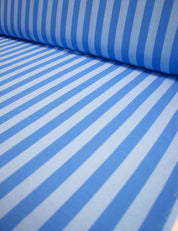 Stripe Up Blue | French Terry | 170cm breed