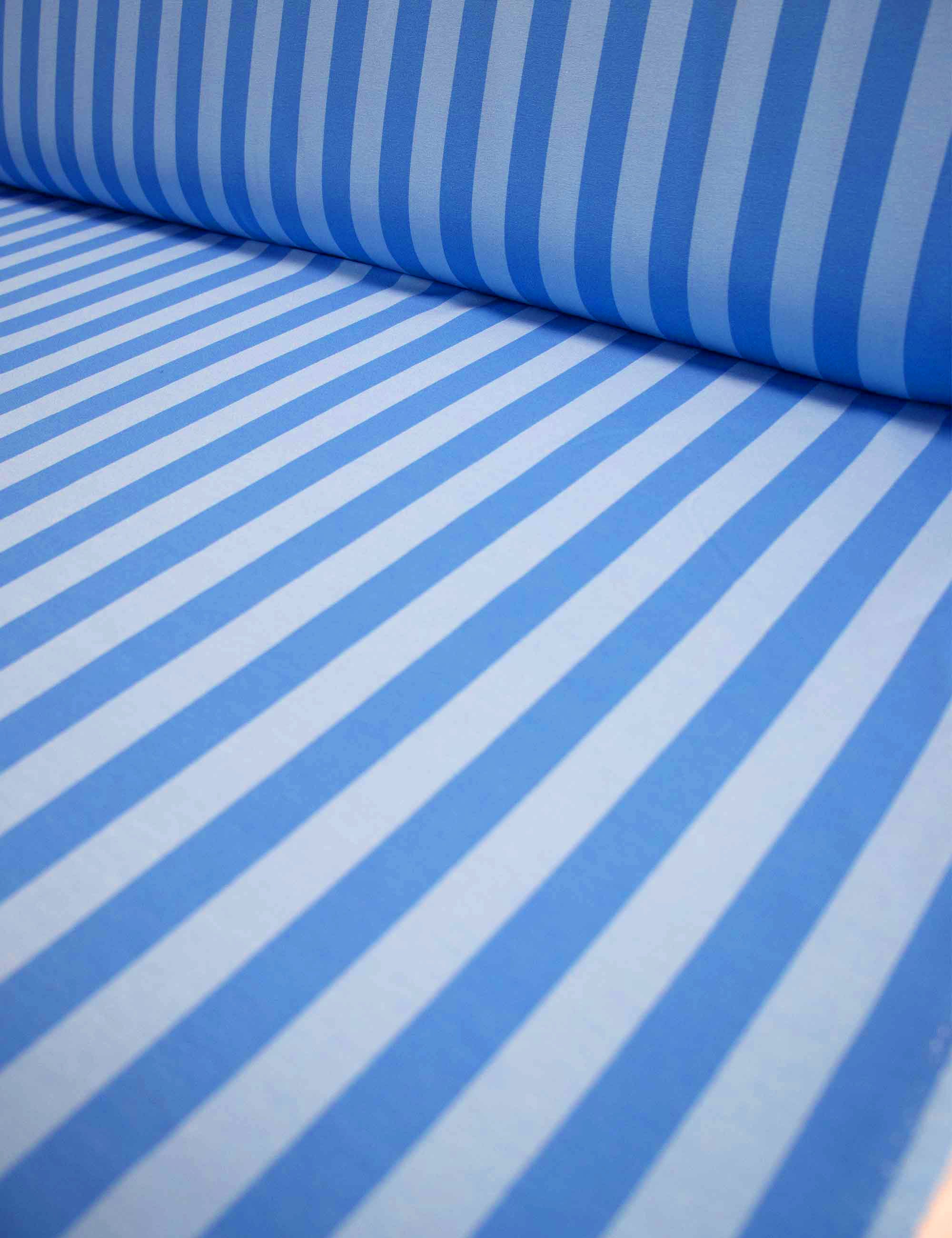 Stripe Up Blue | French Terry | 170cm breed