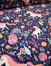 Unicorn Dawn Garden | French Terry | 170 cm breed