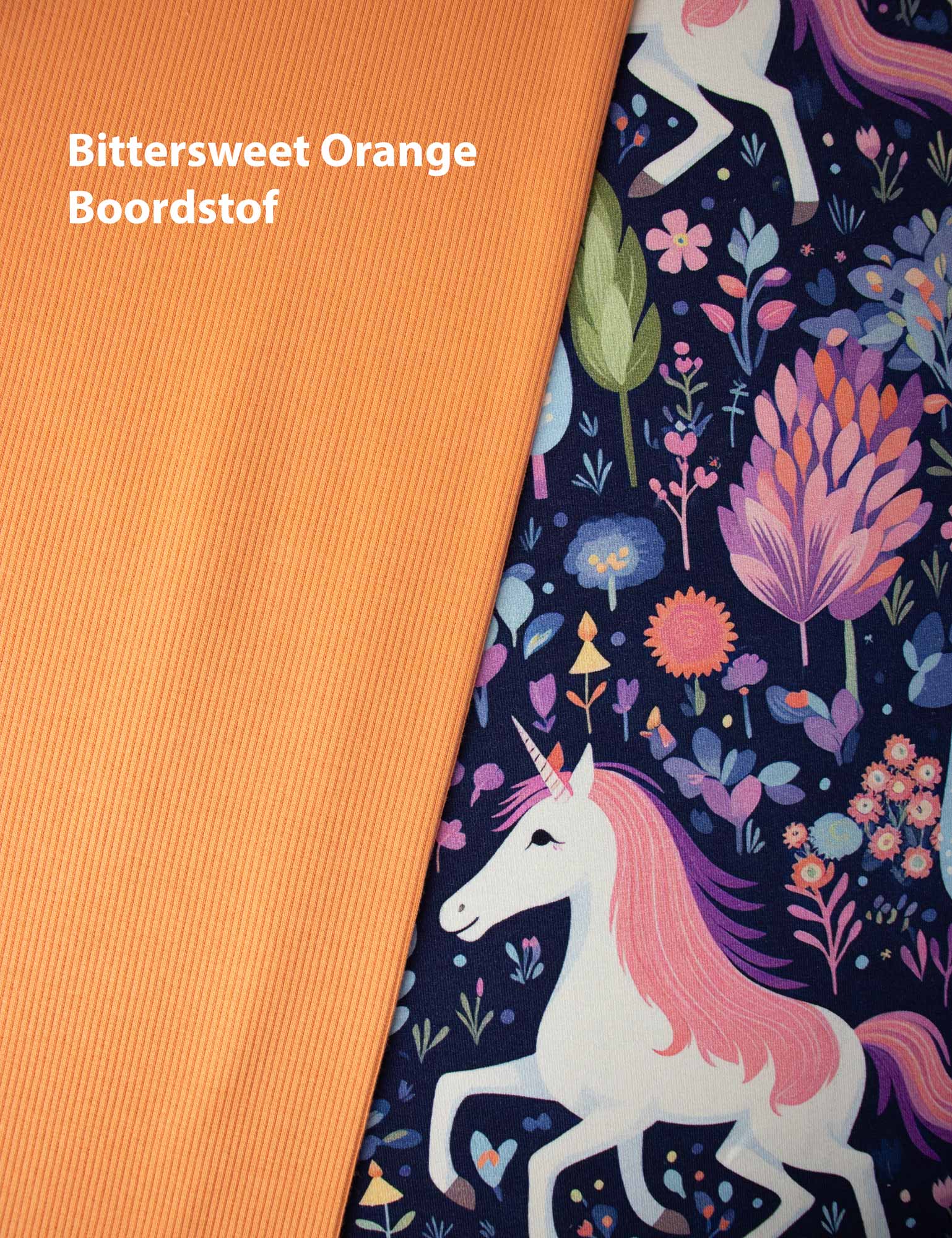 Unicorn Dawn Garden | French Terry | 170 cm breed