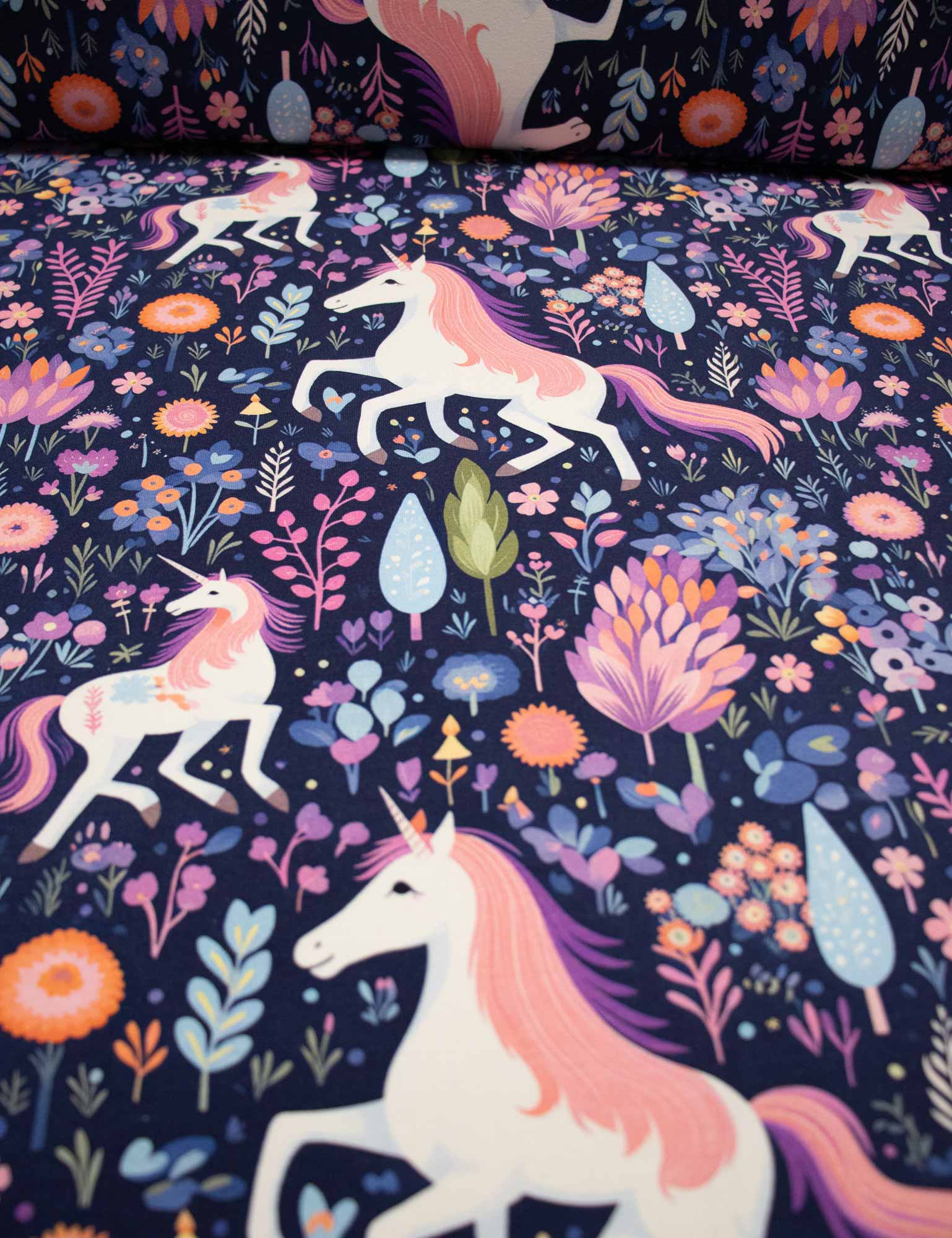 Unicorn Dawn Garden | French Terry | 170 cm breed