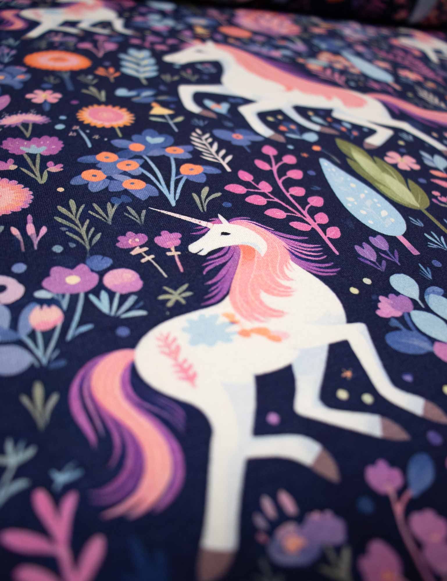 Unicorn Dawn Garden | French Terry | 170 cm breed