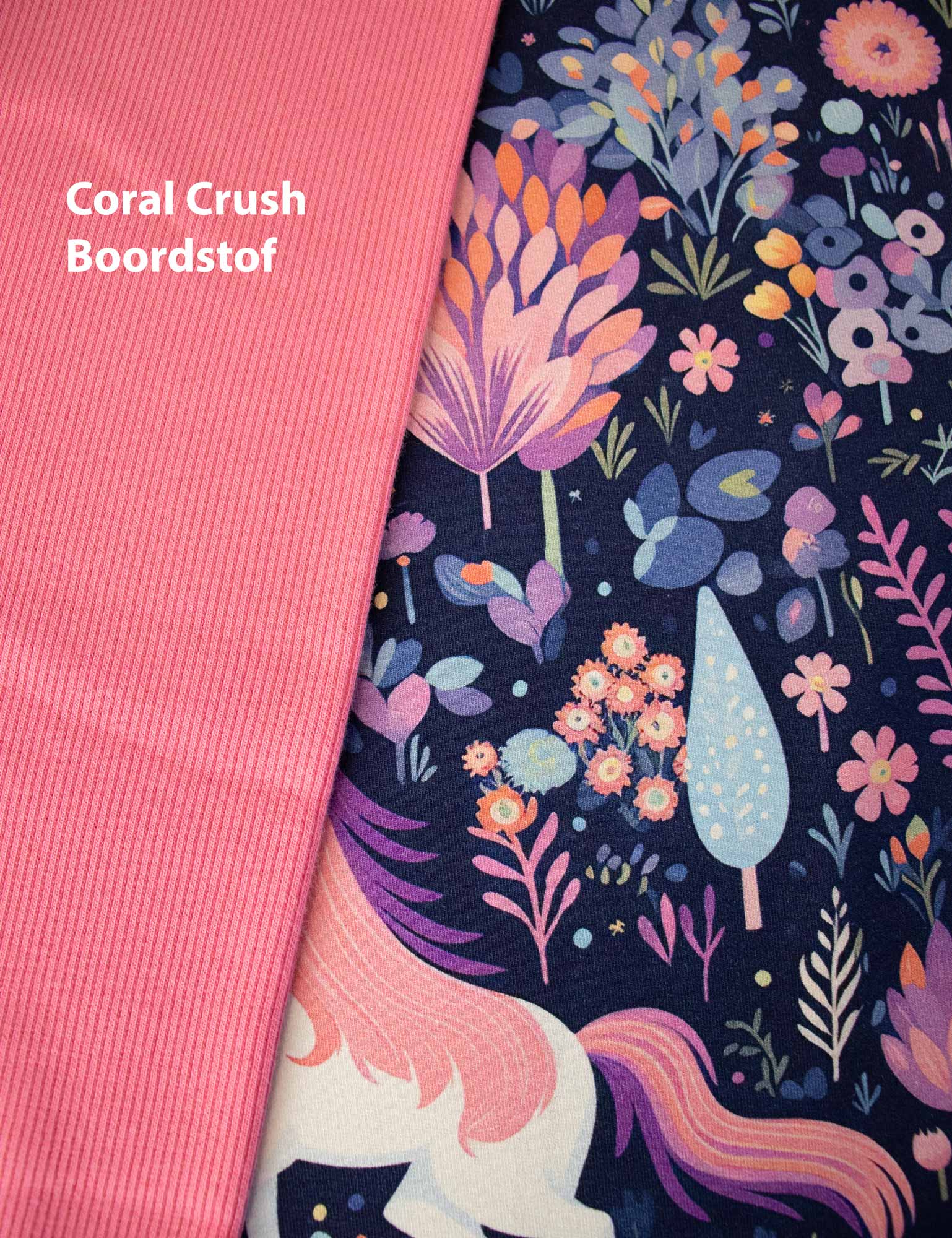 Unicorn Dawn Garden | French Terry | 170 cm breed