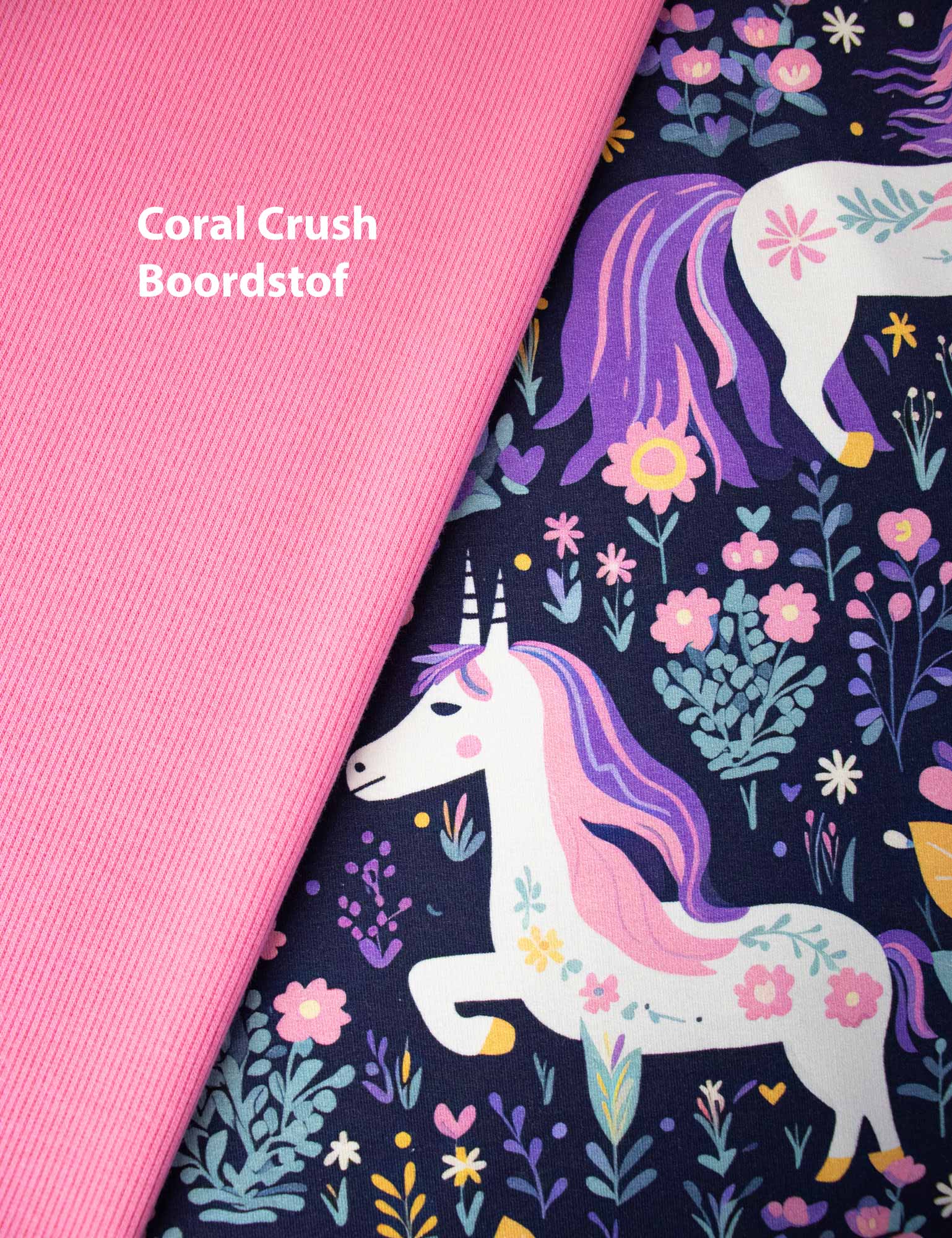 Unicorn Dream Meadow | French Terry | 170 cm breed