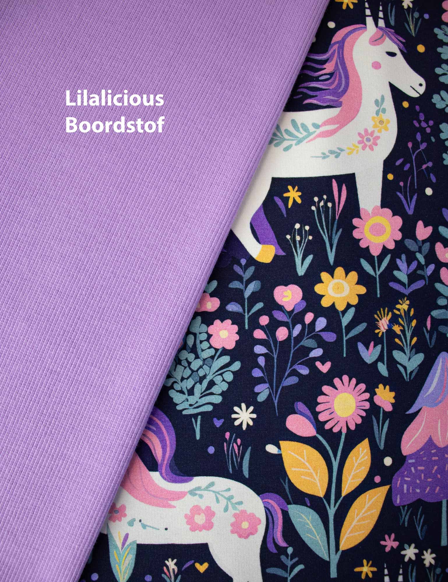 Unicorn Dream Meadow | French Terry | 170 cm breed