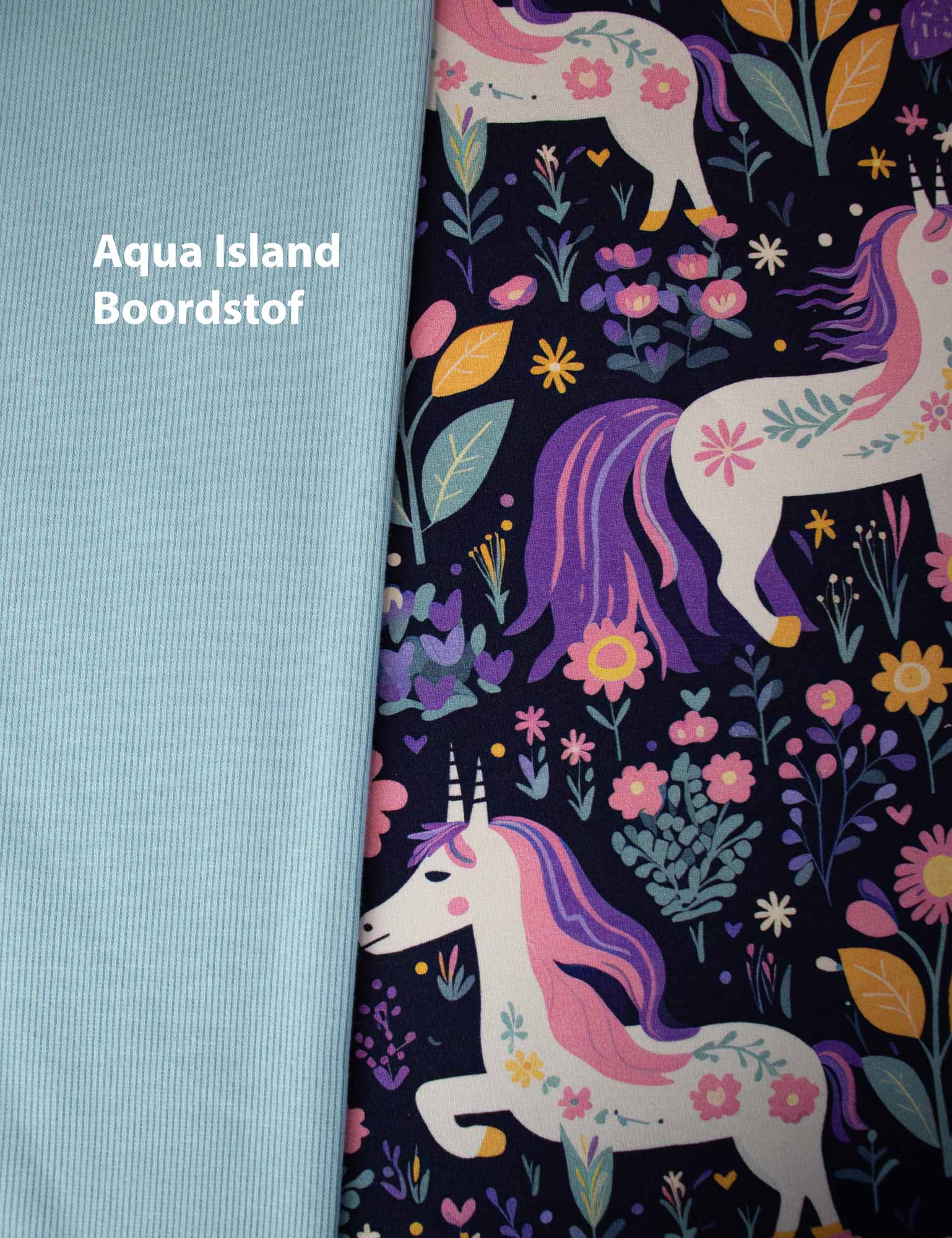 Unicorn Dream Meadow | French Terry | 170 cm breed