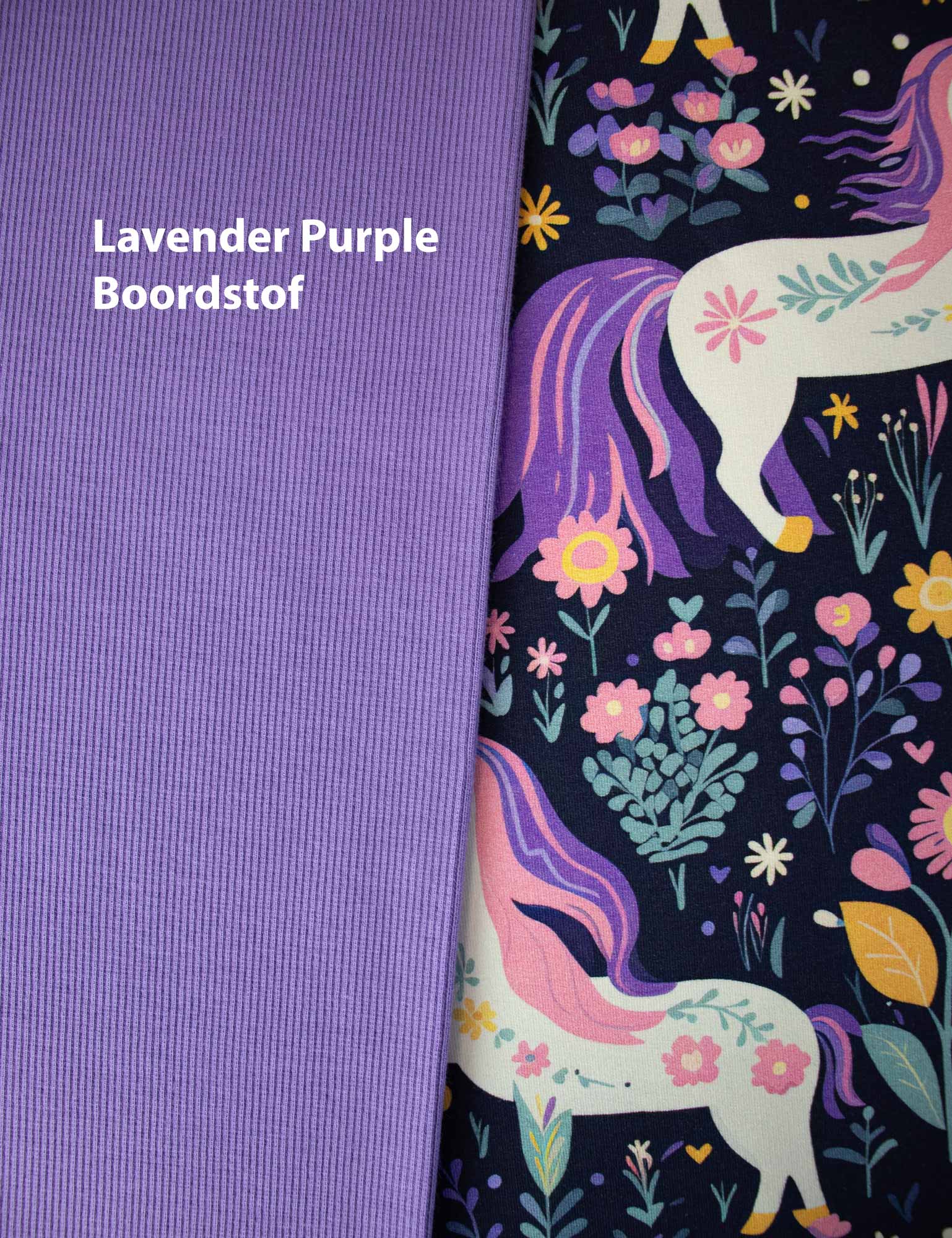 Unicorn Dream Meadow | French Terry | 170 cm breed