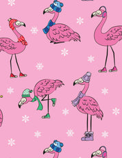 Winter Flamingo Pink Pearl | French Terry | 170 cm breed