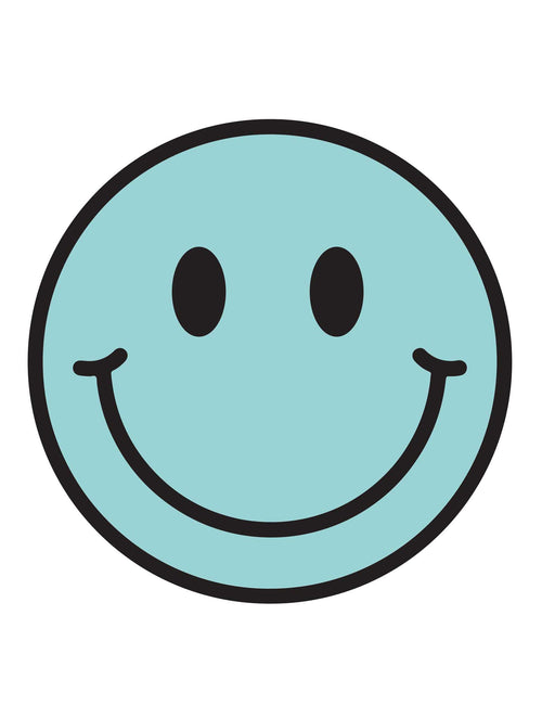 Aqua Island Smiley | Bügelbilder