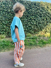 Aqua Island | 125cm breed | 2x1 Rib boordstof