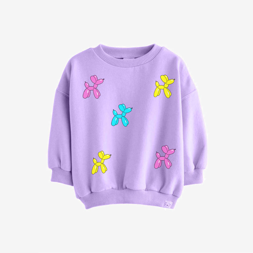 Balloon Dog Mix – All-over transfervel – op een trui