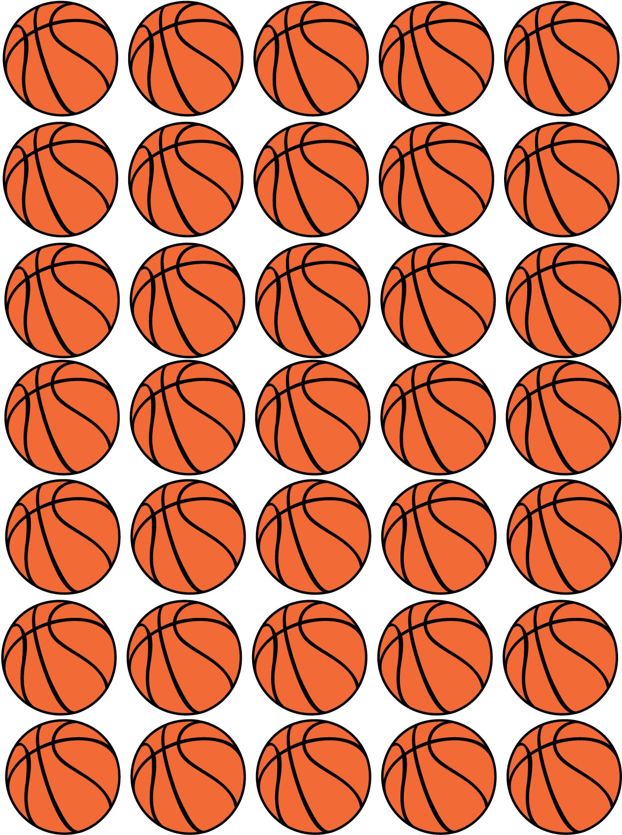 Basketbal -  Fabric Frenzy
