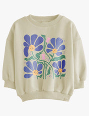 Blue Flower - Flower Kleding Transfers