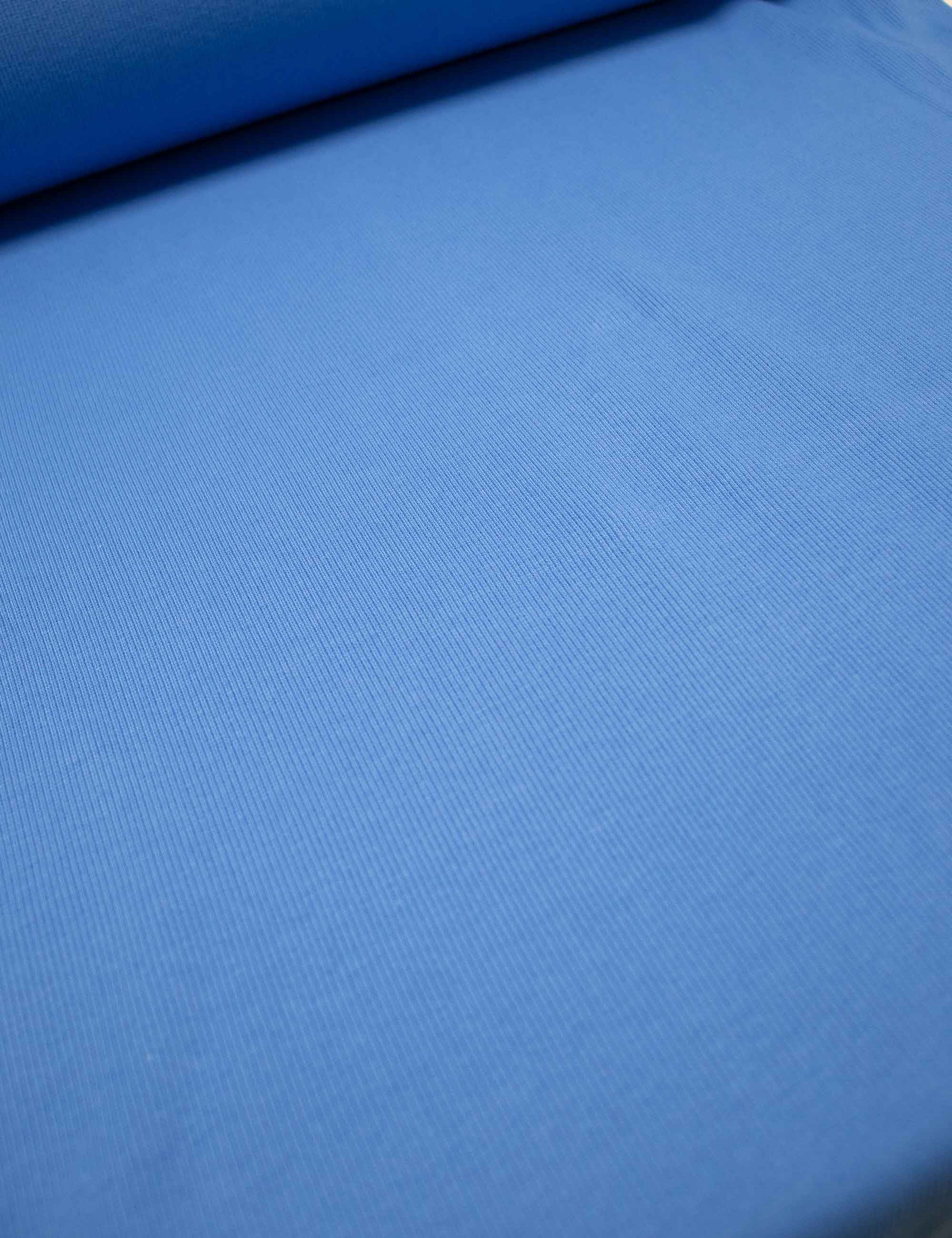 Bold Blue | 2x1 Rib Boordstof | 125cm breed