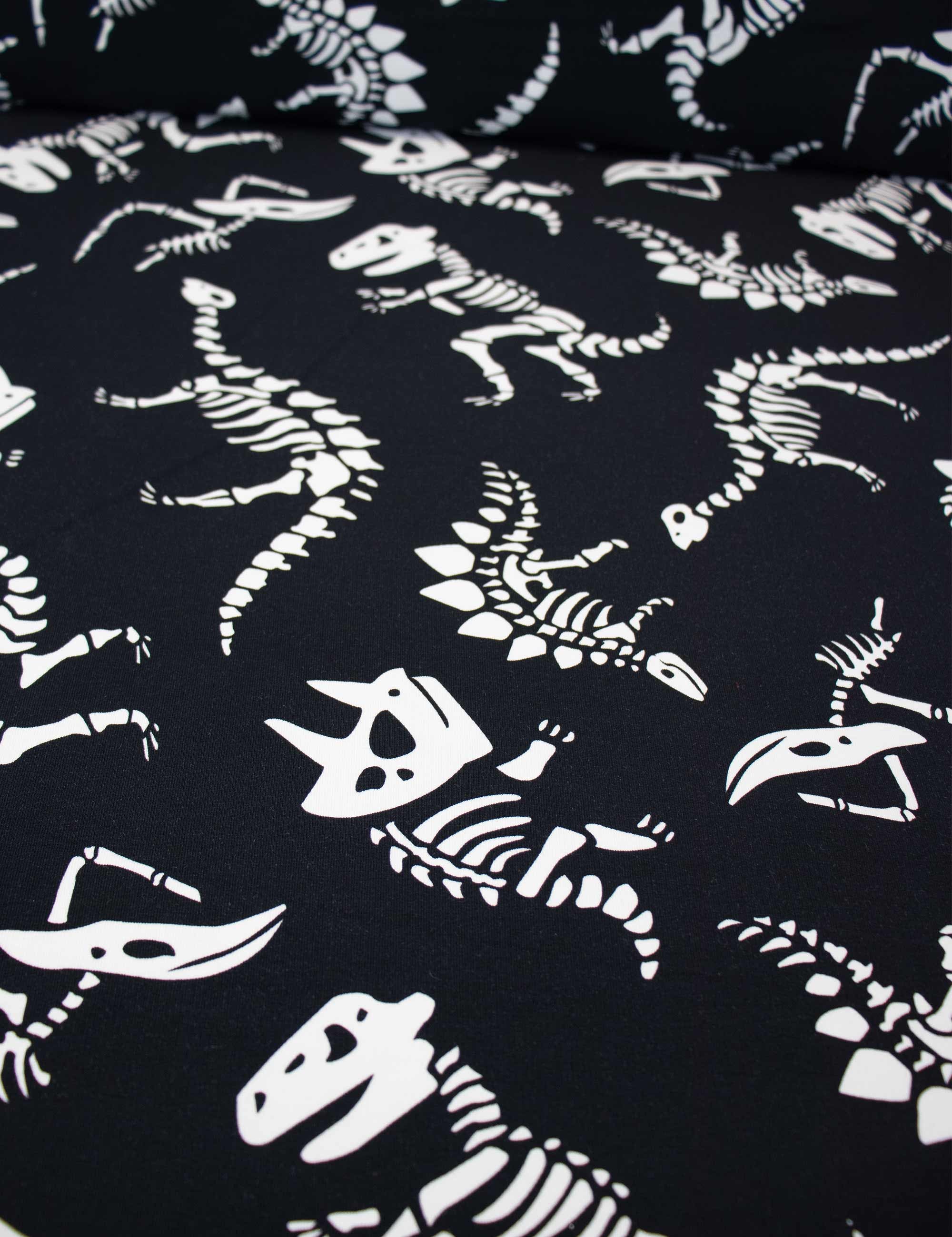 Bone Parade Static Black | French Terry | 170 cm breed