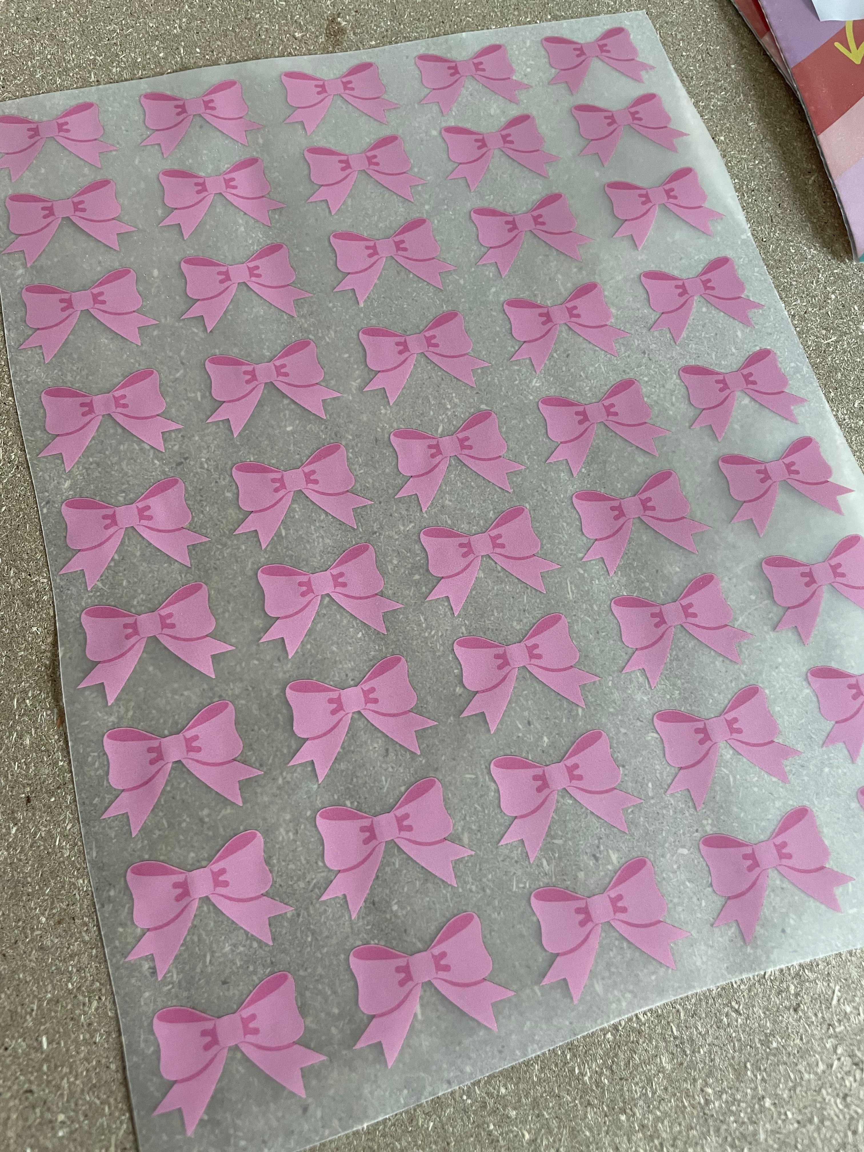Bows Pink -  Fabric Frenzy