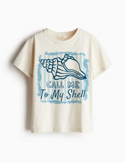 Call Me To My Shell - Saltwater Stories| Strijktransfer