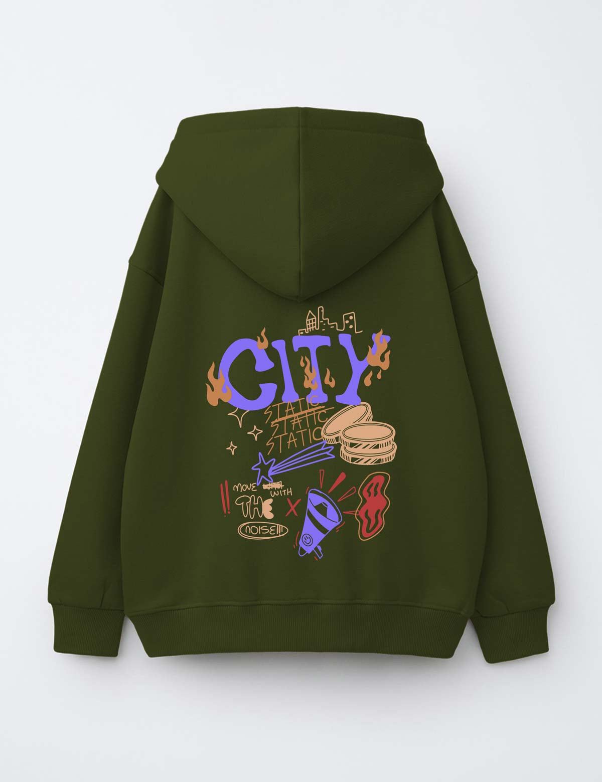 City Static L - Urban Noise | Strijktransfer