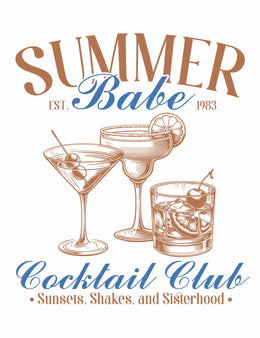 Cocktail Club - Summer Cocktails – Strijktransfer
