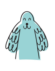 Dog Aqua Island | Strijktransfer