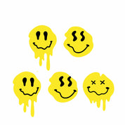 Drip Smileys -  Fabric Frenzy