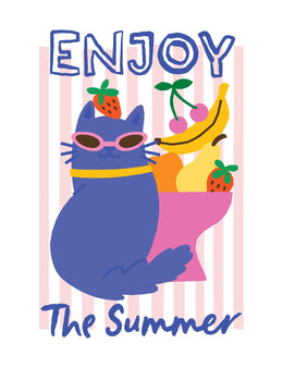 Enjoy The Summer - Juicy Summer Club – Strijktransfer – overzicht