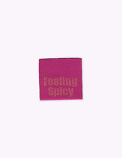 Feeling Spicy | Geweven naailabel