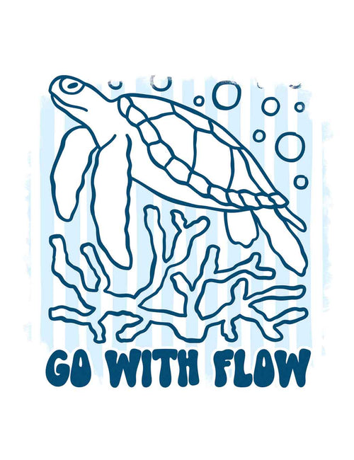 Go With Flow - Saltwater Stories| Bügeltransfer