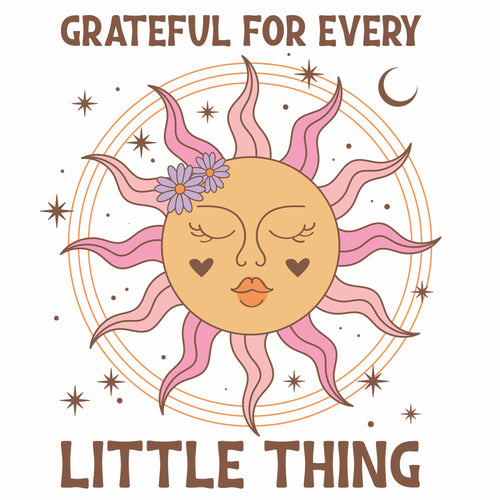 Grateful - Celestial | Strijktransfer