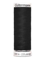 Gütermann Allesnaaigaren 200m - #000 - Static Black